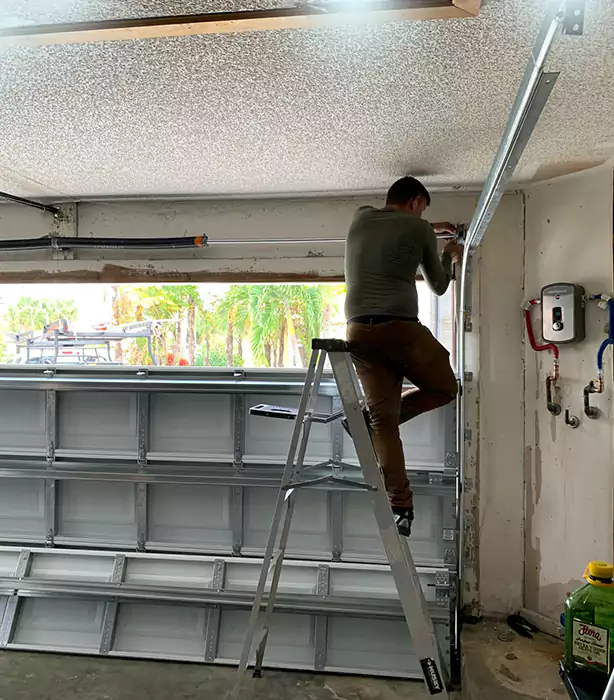 Garage Door Track Replacement in Coconut Creek, FL
