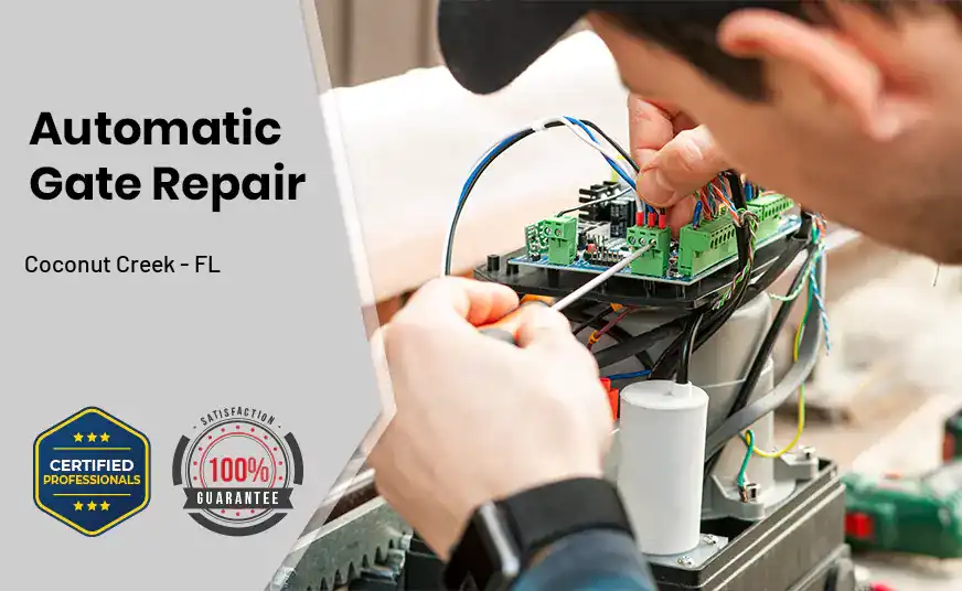 Automatic Gate Repair Coconut Creek - FL