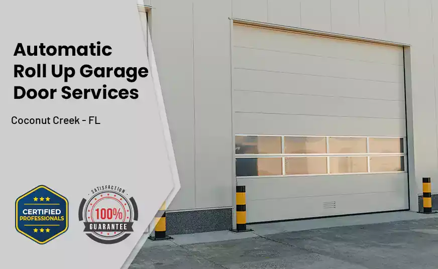 Automatic Roll Up Garage Door Coconut Creek - FL