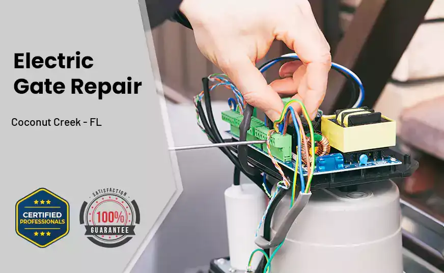 Electric Gate Repair Coconut Creek - FL