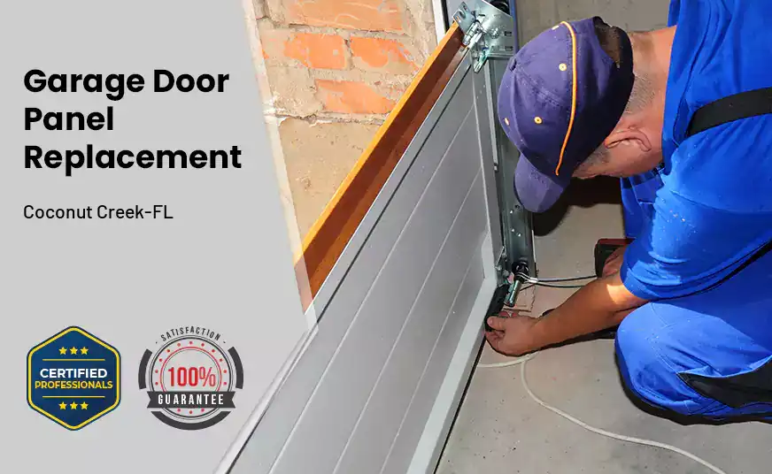 Garage Door Panel Replacement Coconut Creek-FL