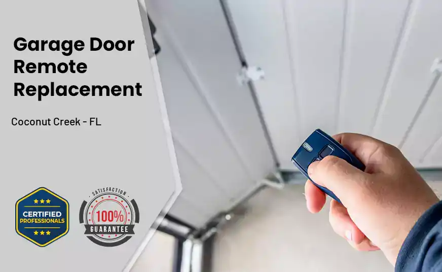 Garage Door Remote Replacement Coconut Creek - FL