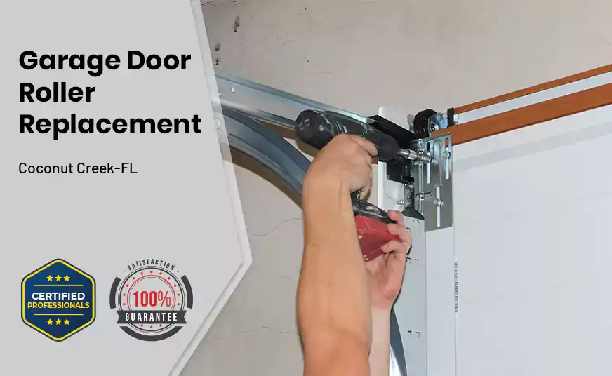 Garage Door Roller Replacement Coconut Creek-FL