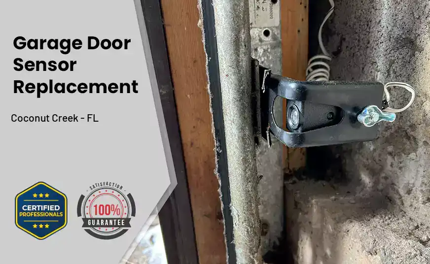 Garage Door Sensor Replacement Coconut Creek - FL