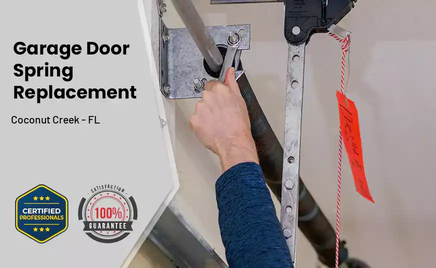 Garage Door Spring Replacement Coconut Creek - FL