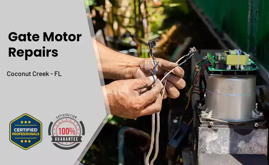 Gate Motor Repairs Coconut Creek - FL