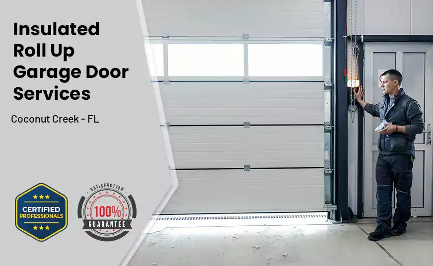 Insulated Roll Up Garage Door Coconut Creek - FL
