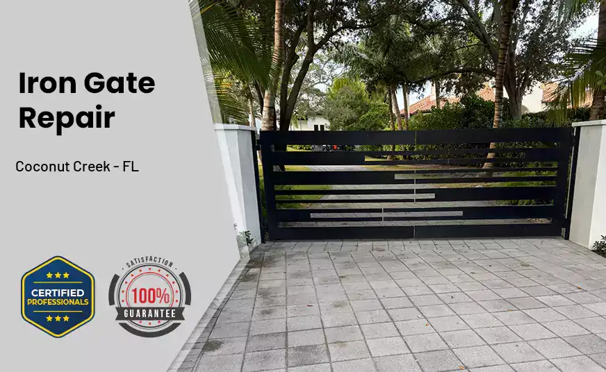 Iron Gate Repair Coconut Creek - FL