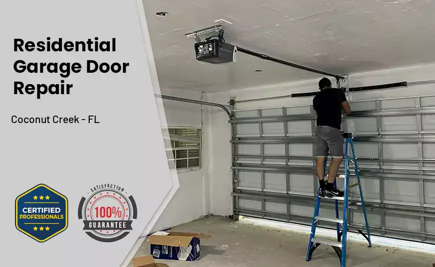 Residential Garage Door Repair Coconut Creek - FL