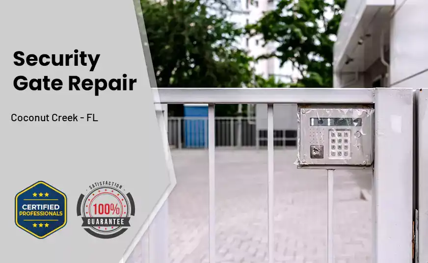Security Gate Repair Coconut Creek - FL