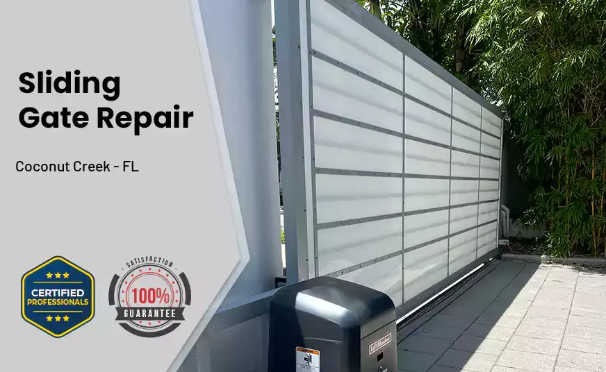 Sliding Gate Repair Coconut Creek - FL
