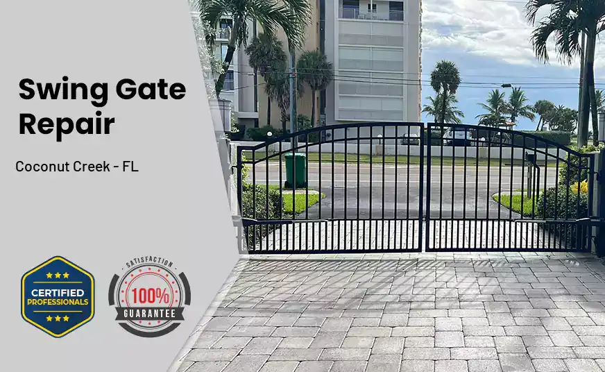 Swing Gate Repair Coconut Creek - FL