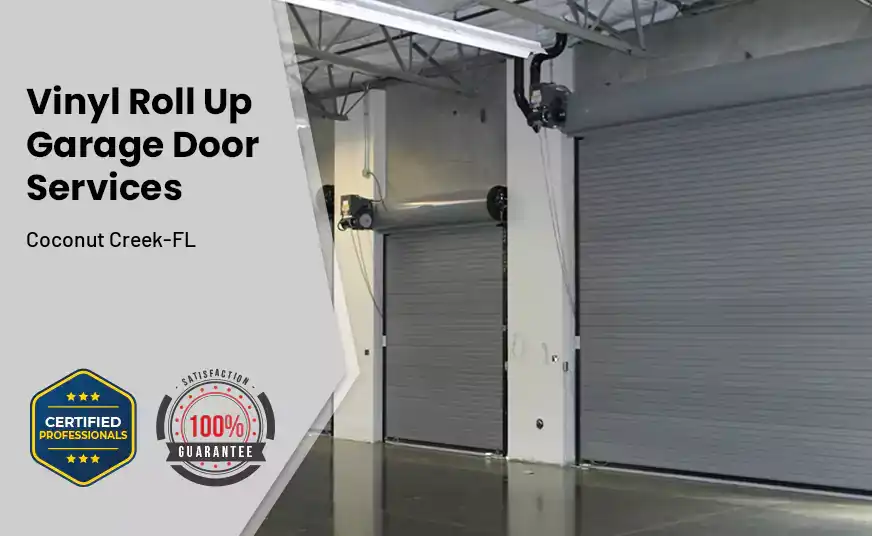 Vinyl Roll Up Garage Doors Coconut Creek-FL