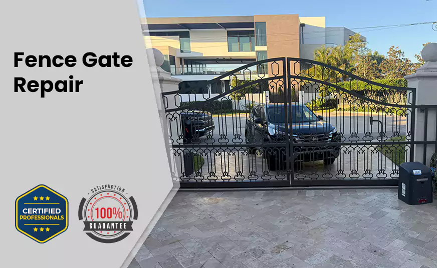 Fence Gate Repair in Coconut Creek, FL