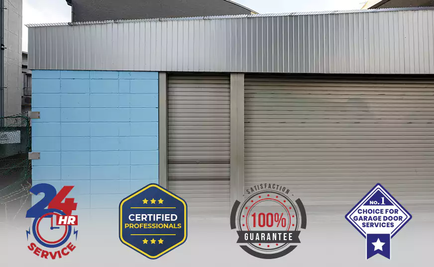 Commercial Metal Roll Up Garage Doors Installation in Coconut Creek, FL
