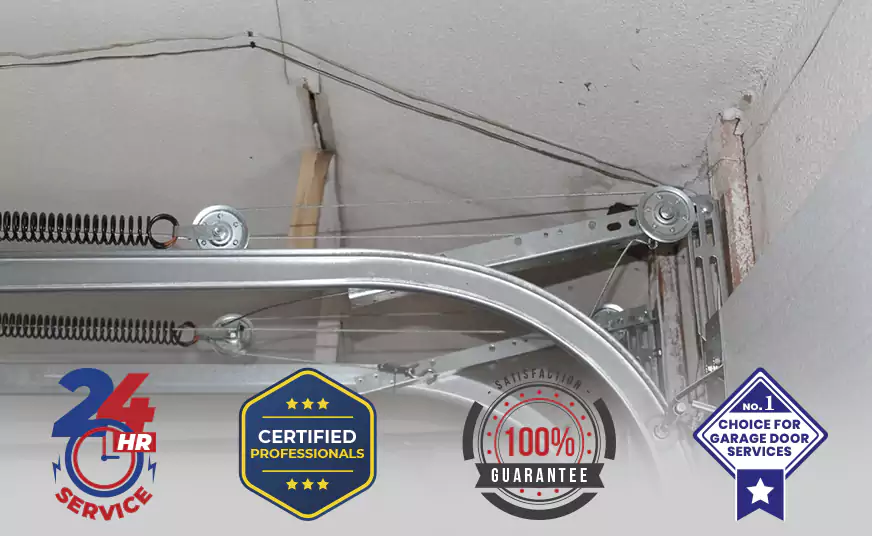 Overhead Garage Door Pulley Cable Replacement in Coconut Creek, FL
