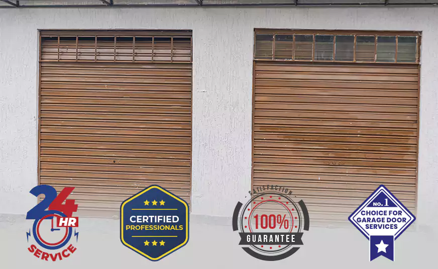 Residential Wood Roll Up Garage Doors in Coconut Creek, FL